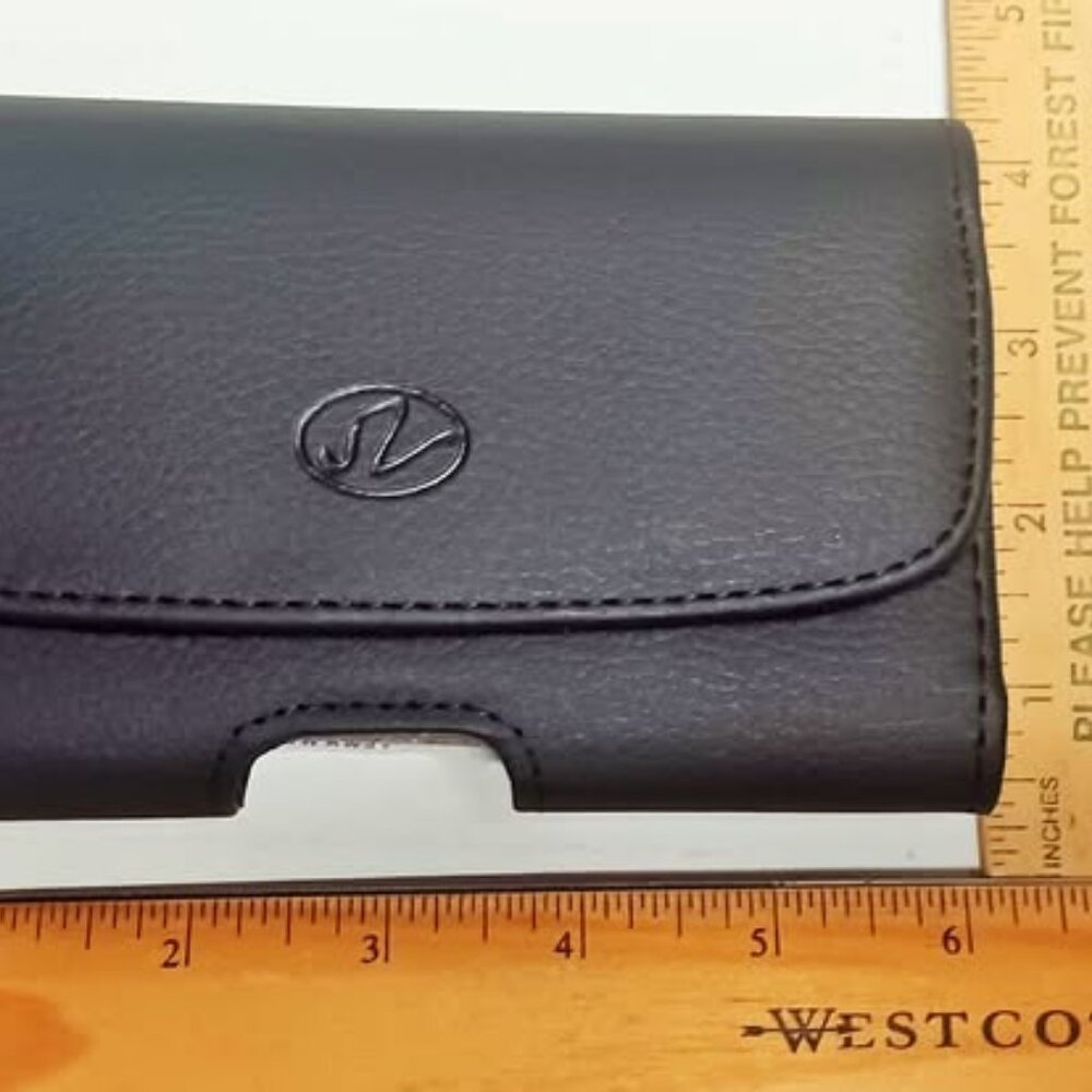NEW Samsung Galaxy Note/Universal PH078 Small Horizontal Leather Pouch Black
